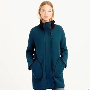 J Crew Double Cloth Wool Cocoon Coat